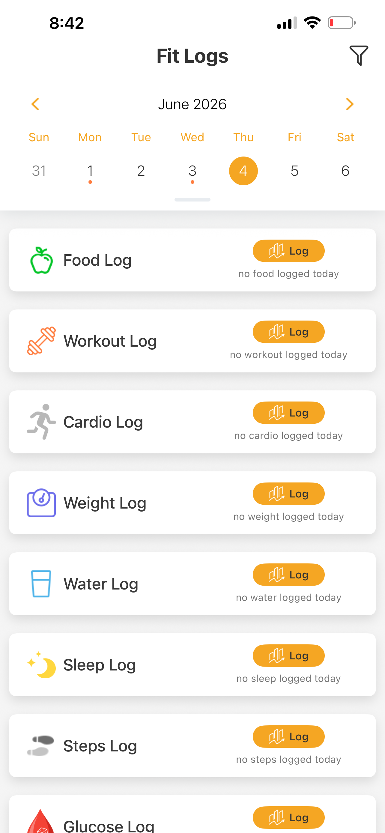 Daily Log